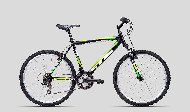 Ikona MTB Axon čierno-zelena 15,17,19