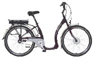 Ikona e-COMFY AL 36V bordový 26"